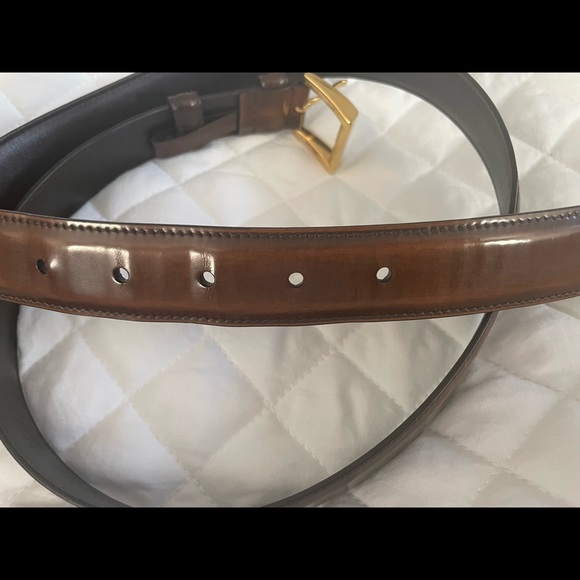 COPY - Pre-Own PRADA MADE IN ITALY casual leather Belt!! (1C-5738 -1) - Picture 4 of 10